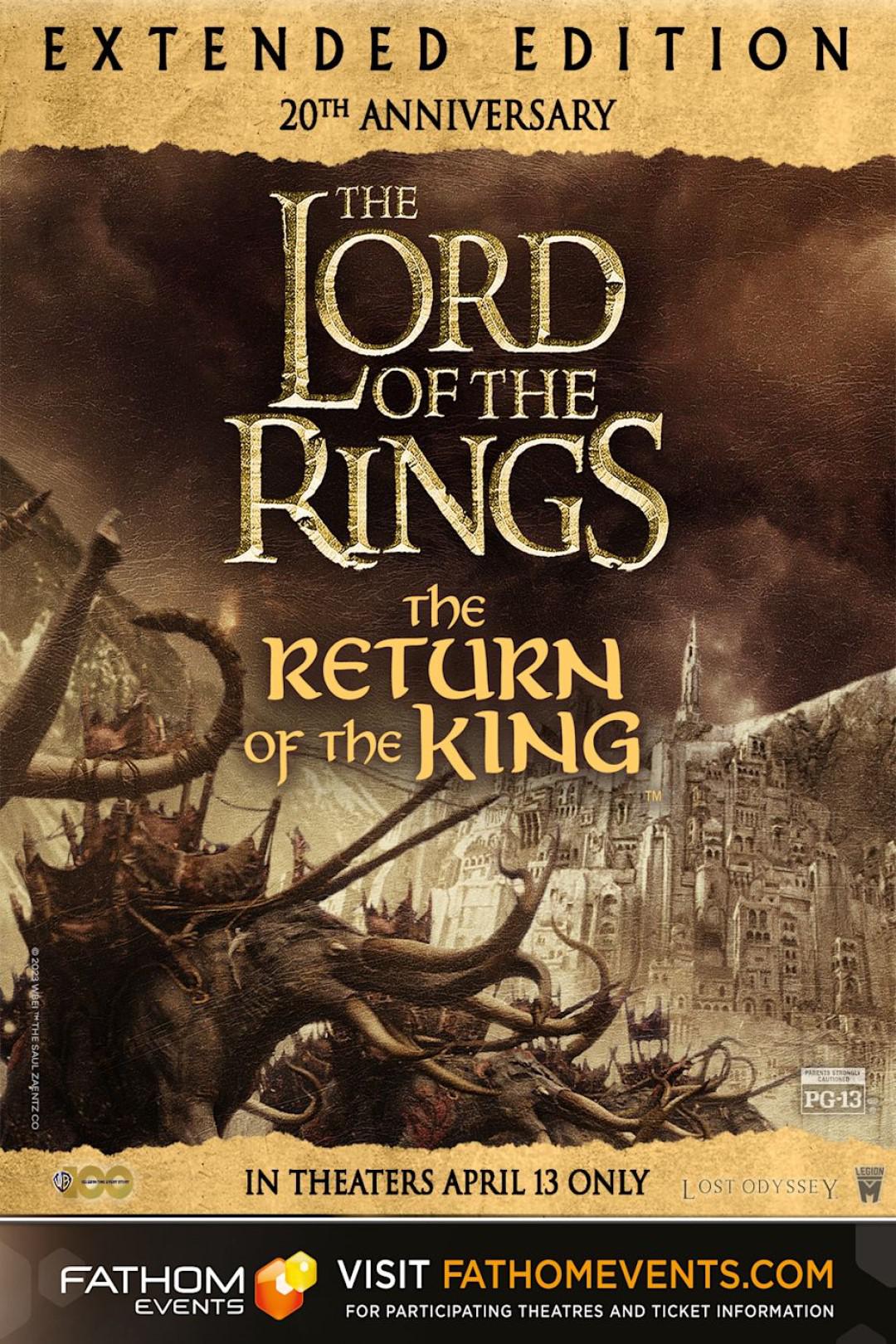 Lord of the Rings The Return of the King 20th Anniversary